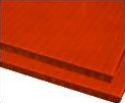 4mm 48 x 96 Red plastic corrugated sheets pads coroplast